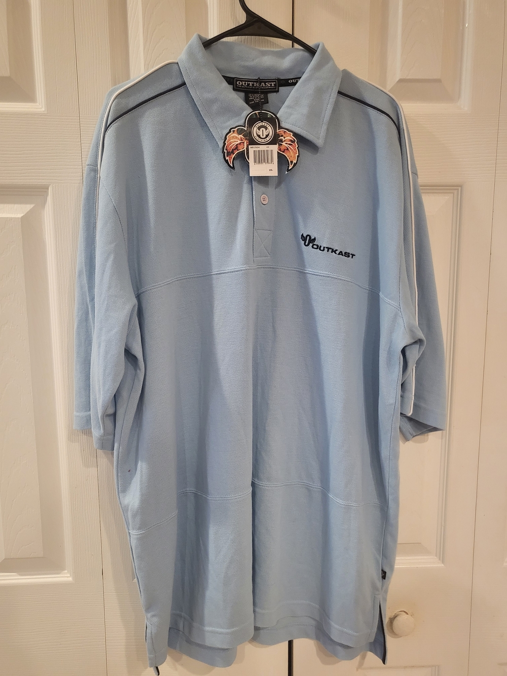 NWT Vintage Outkast Clothing Co Polo Shirt XXL Deadstock Y2K Rap Tee Era